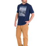 Pantalón Tiro Medio Hombre HERITAGE STRAIGHT CARGO UTILITY Café Cat