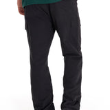 Pantalón Tiro Medio Hombre HERITAGE STRAIGHT CARGO UTILITY Negro Cat