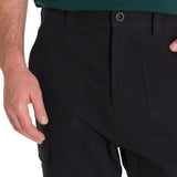Pantalón Tiro Medio Hombre HERITAGE STRAIGHT CARGO UTILITY Negro Cat