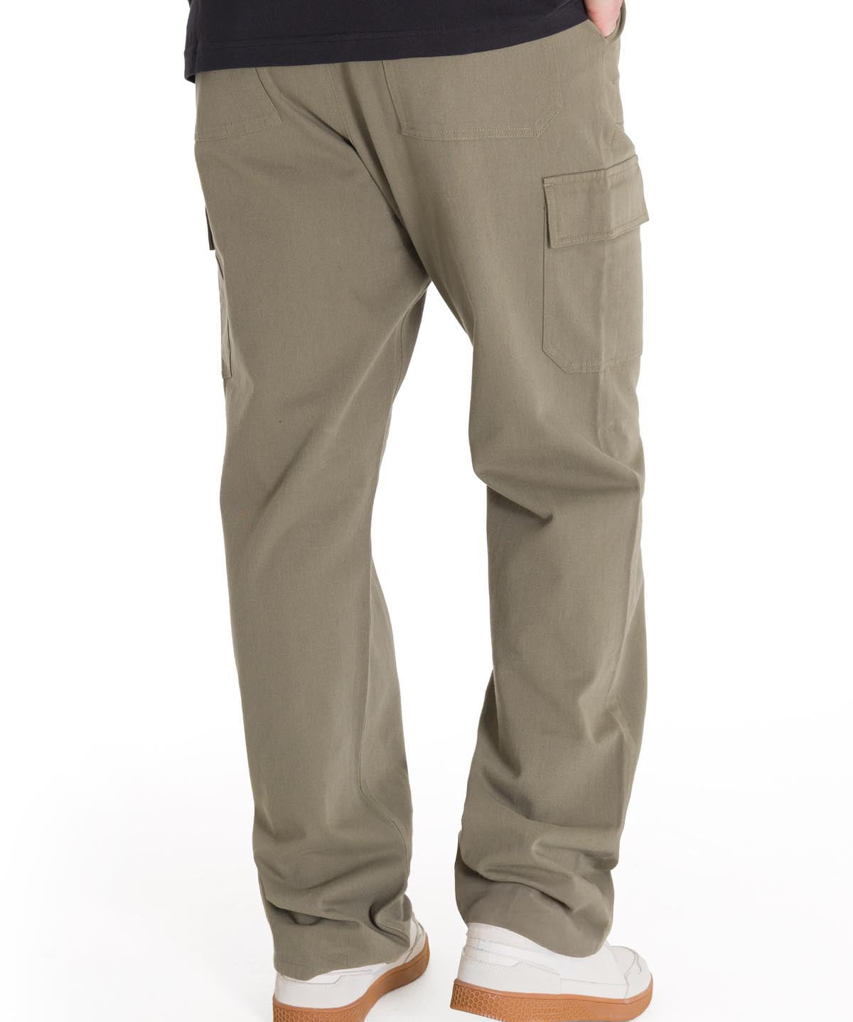 Pantalón Tiro Medio Hombre HERITAGE STRAIGHT CARGO UTILITY Oliva Cat