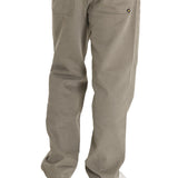 Pantalón Tiro Medio Hombre HERITAGE UNIFORM STRAIGHT DOUBLE FRONT Oliva Cat
