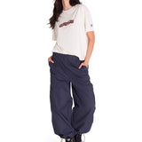Pantalón Mujer Pull-On Cargo Parachut Azul CAT