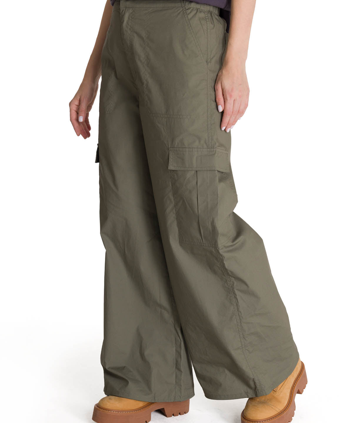 Pantalón Cargo Mujer Pull-On Oliva CAT