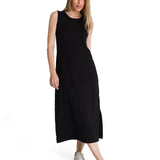 Vestido Mujer Rib Tank Negro CAT