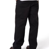 Pantalón Hombre Straight Double Negro Cat