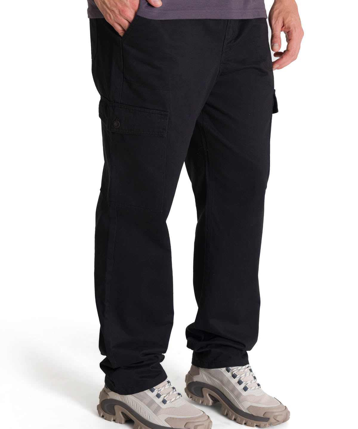 Pantalón Hombre Cargo Straight Negro CAT