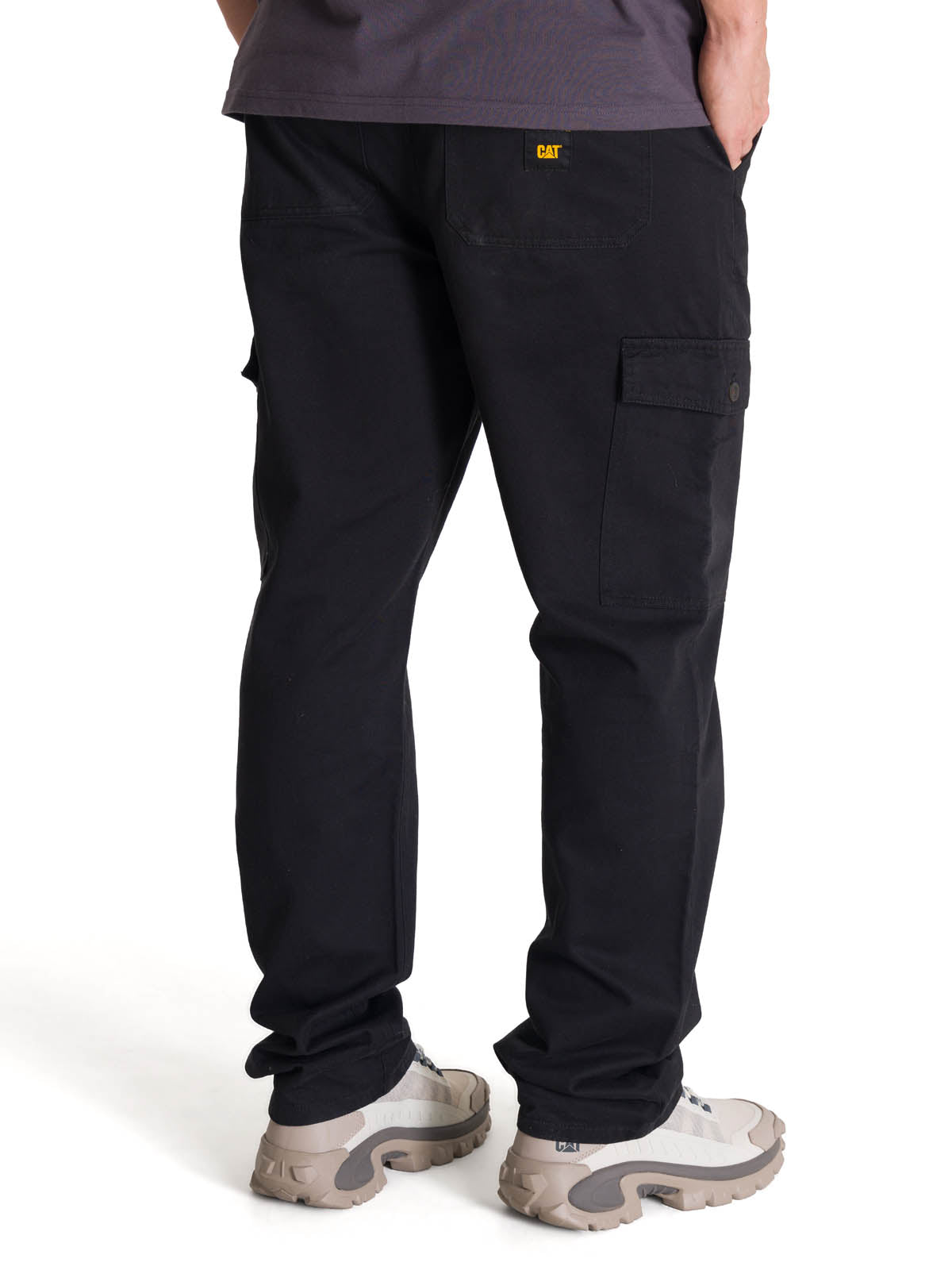 Pantalón Hombre Cargo Straight Negro CAT