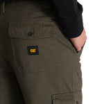 Pantalón Hombre Cargo Straight Oliva CAT