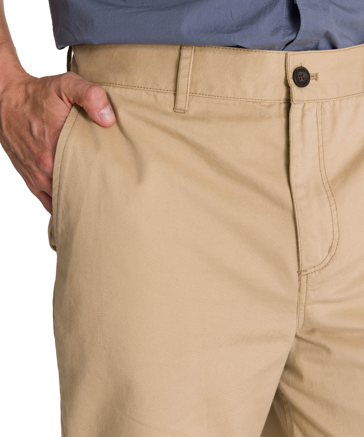 Pantalón Hombre Straight Chino Beige CAT