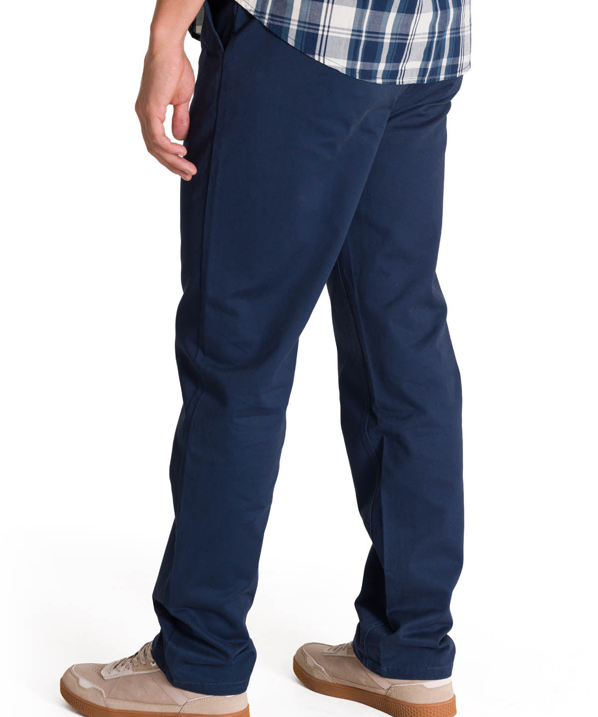 Pantalón Hombre Straight Chino Azul CAT