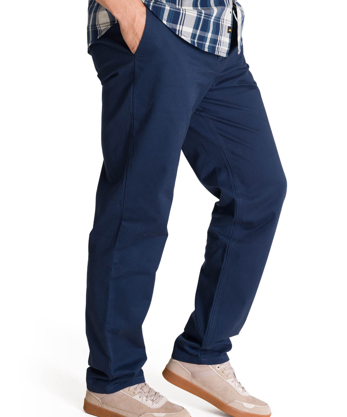 Pantalón Hombre Straight Chino Azul CAT