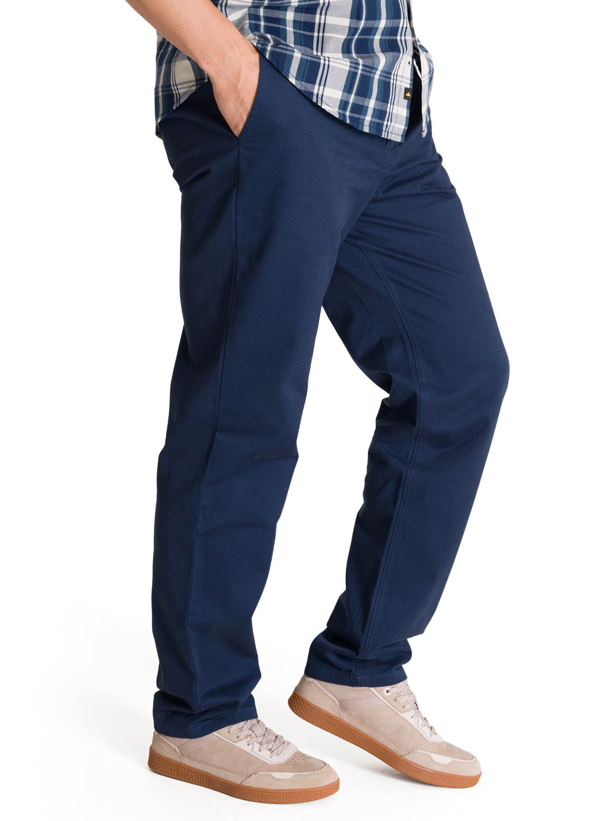 Pantalón Hombre Straight Chino Azul CAT