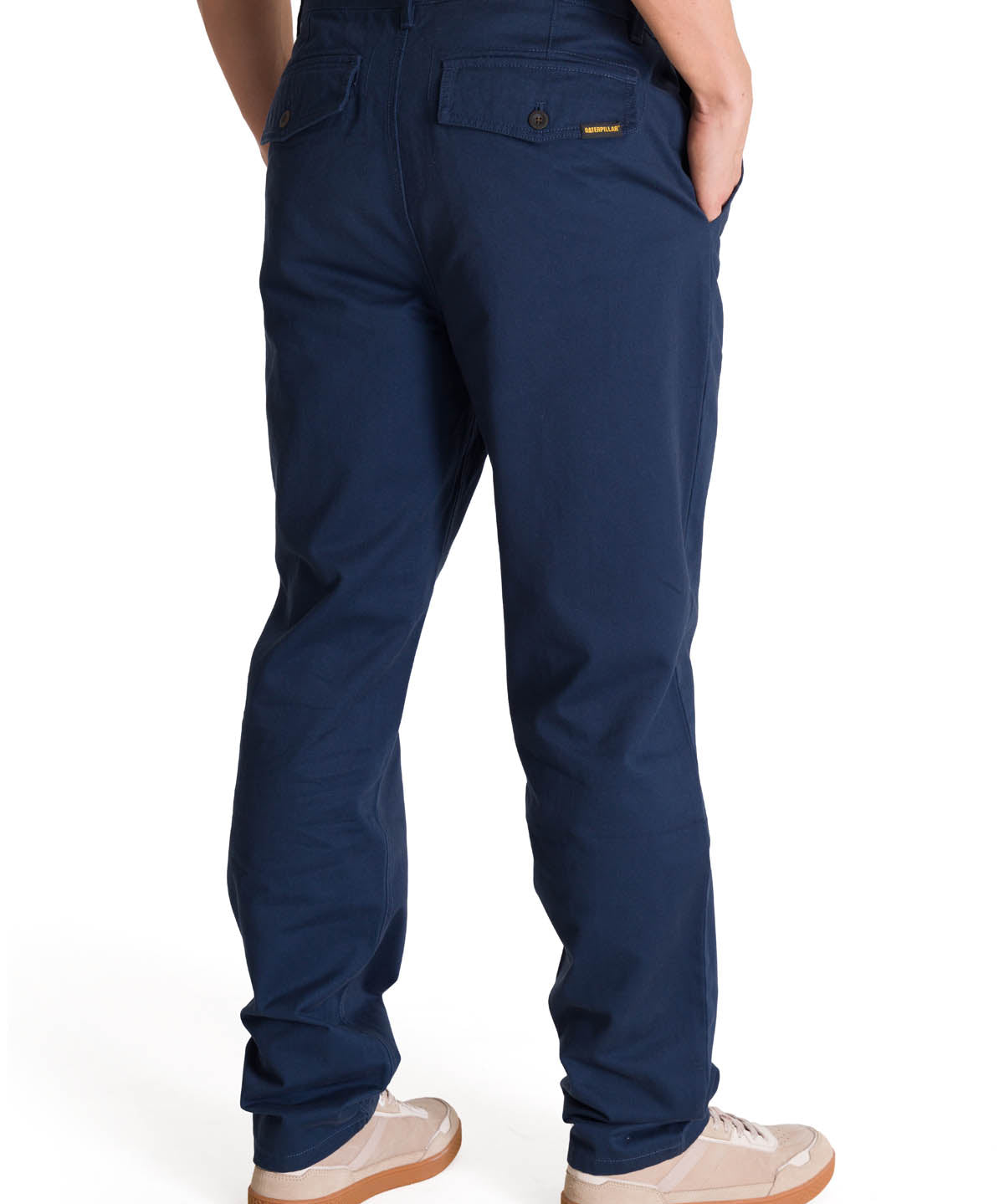 Pantalón Hombre Straight Chino Azul CAT