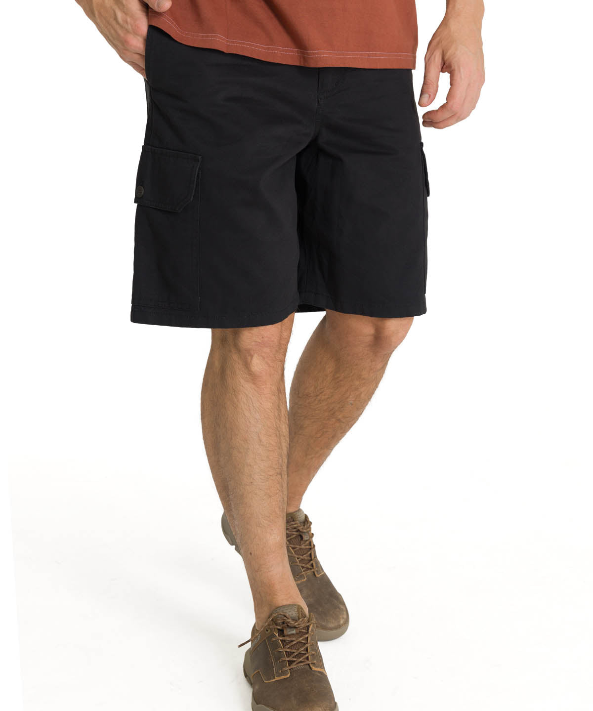 Short Hombre Cargo Negro CAT