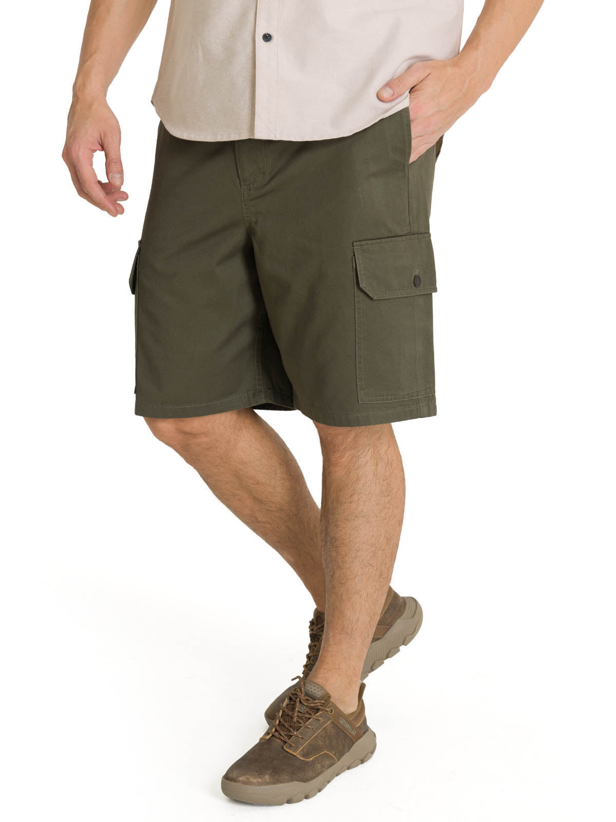 Short Hombre Cargo Verde Oliva CAT