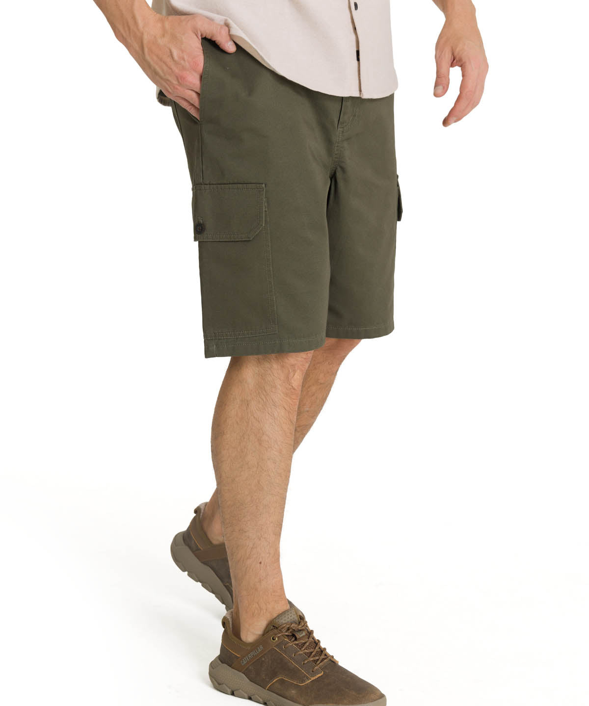 Short Hombre Cargo Verde Oliva CAT