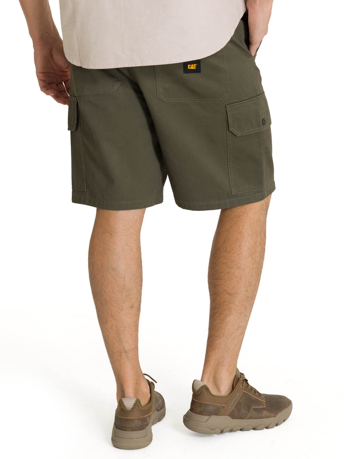 Short Hombre Cargo Verde Oliva CAT