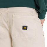 Short Hombre Double Front Carpenter Beige CAT