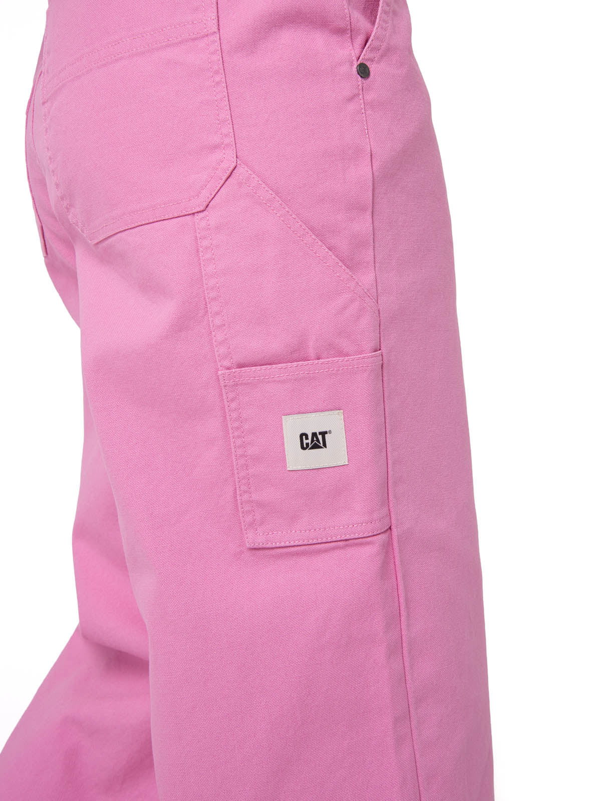 Pantalón Mujer Canvas Carpenter Rosa Cat