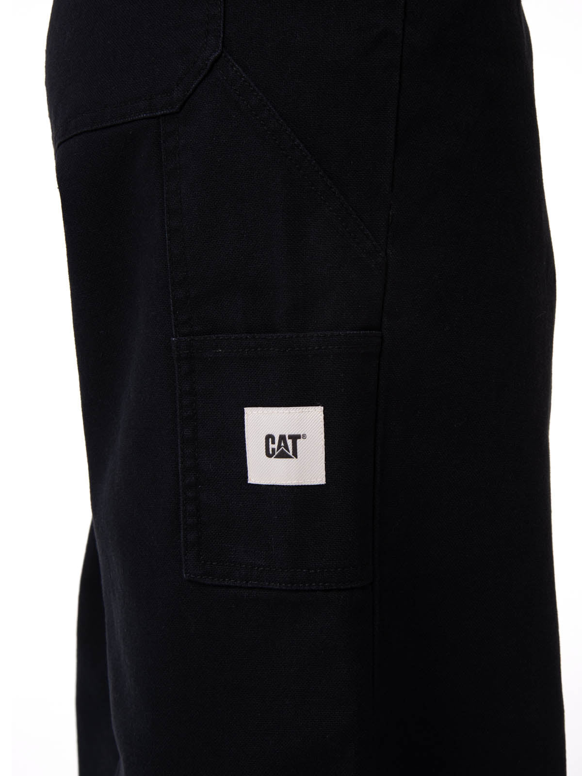 Pantalón Mujer Canvas Carpenter Negro Cat