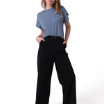 Pantalón Mujer Canvas Carpenter Negro Cat