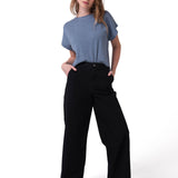 Pantalón Mujer Canvas Carpenter Negro Cat