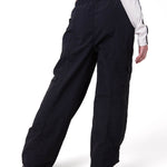 Pantalón Mujer Pull-On Cargo Negro Cat