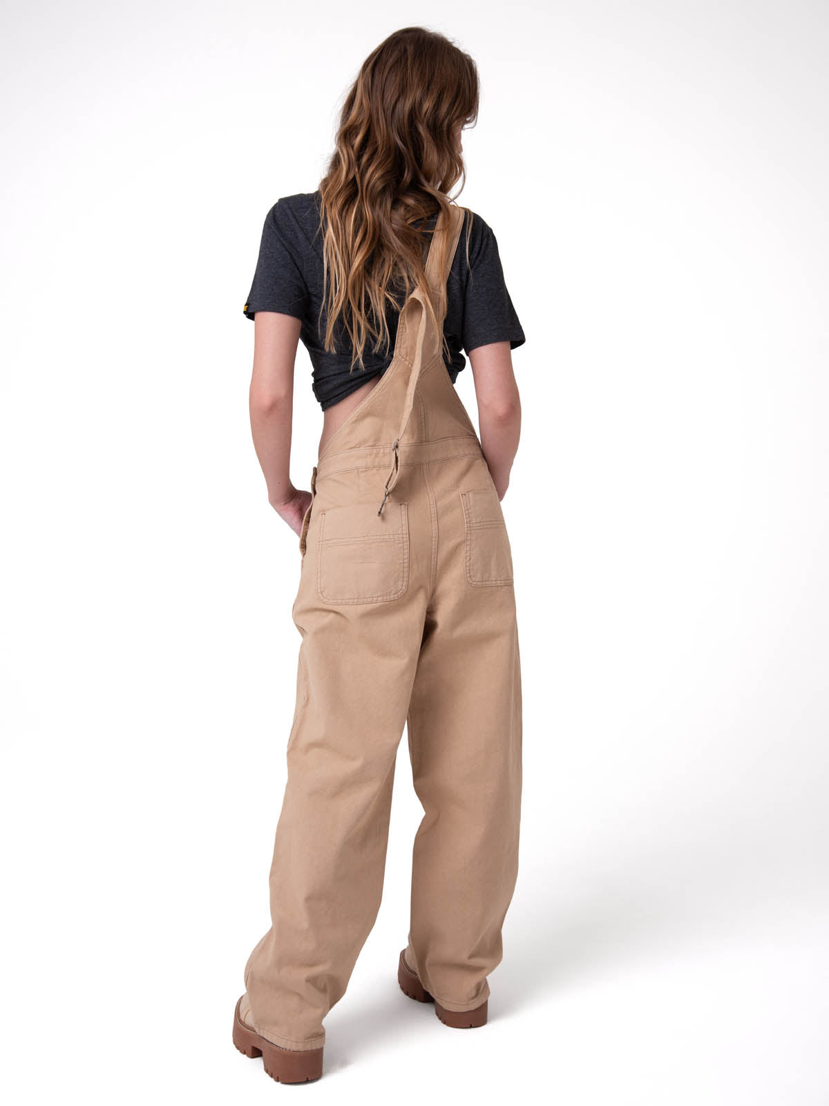 Jardinera Mujer Canvas Heritage Beige Cat