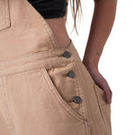 Jardinera Mujer Canvas Heritage Beige Cat