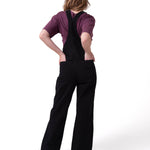 Jardinera Mujer Canvas Heritage Negro Cat