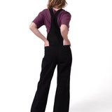 Jardinera Mujer Canvas Heritage Negro Cat