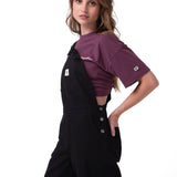 Jardinera Mujer Canvas Heritage Negro Cat