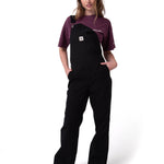 Jardinera Mujer Canvas Heritage Negro Cat