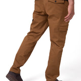 Pantalón Hombre Cargo Slim Café Cat