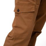 Pantalón Hombre Cargo Slim Café Cat