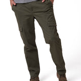 Pantalón Hombre Cargo Slim Verde Cat
