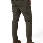 Pantalón Hombre Cargo Slim Verde Cat