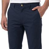 Pantalón Hombre Slim Tapered Chino Azul Cat