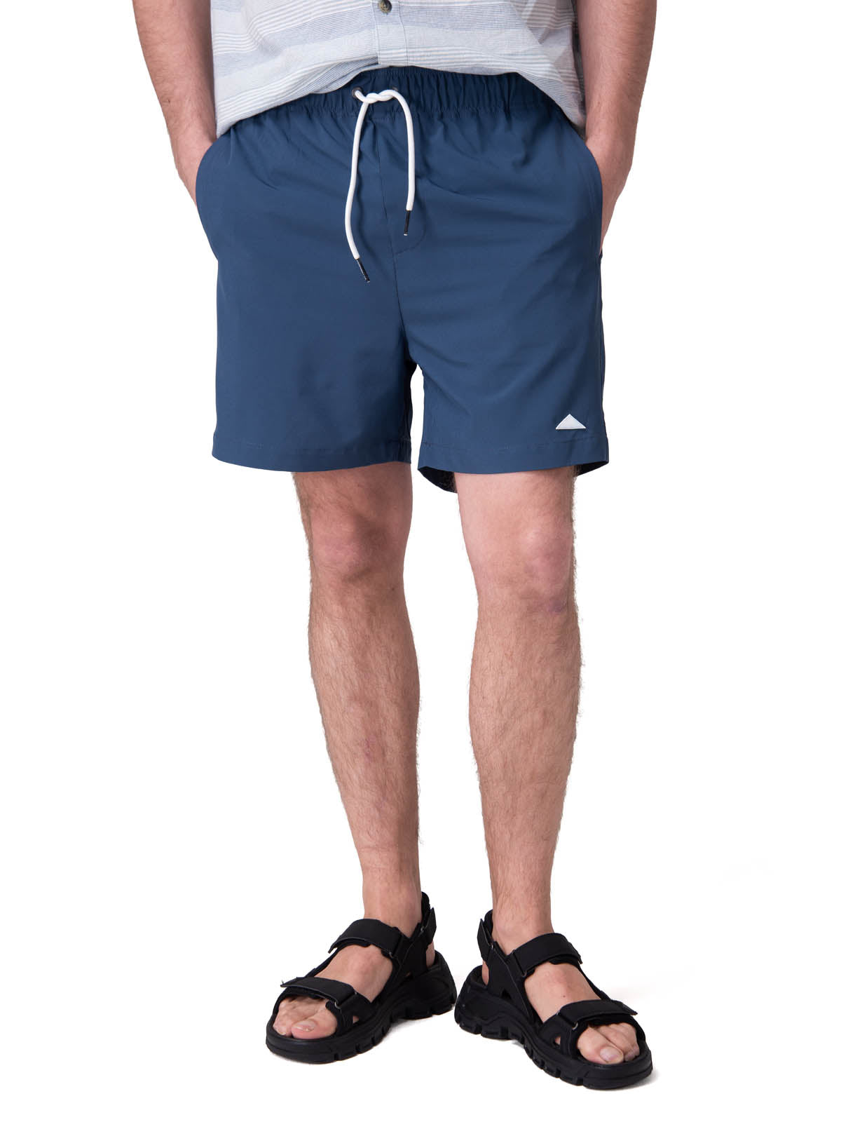 Traje De Baño Hombre Swim Trunk Azul