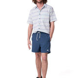 Traje De Baño Hombre Swim Trunk Azul