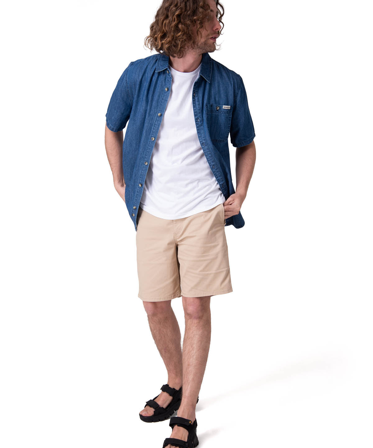 Short Hombre Chino Short Beige/Crudo