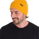 Gorro Hombre Foundation Knit Amarillo Cat