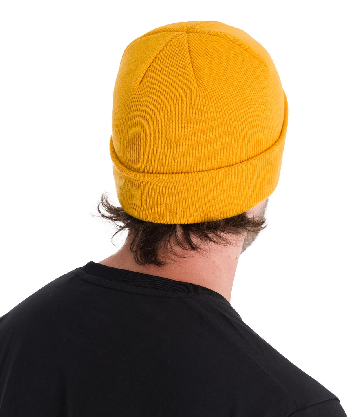 Gorro Hombre Foundation Knit Amarillo Cat