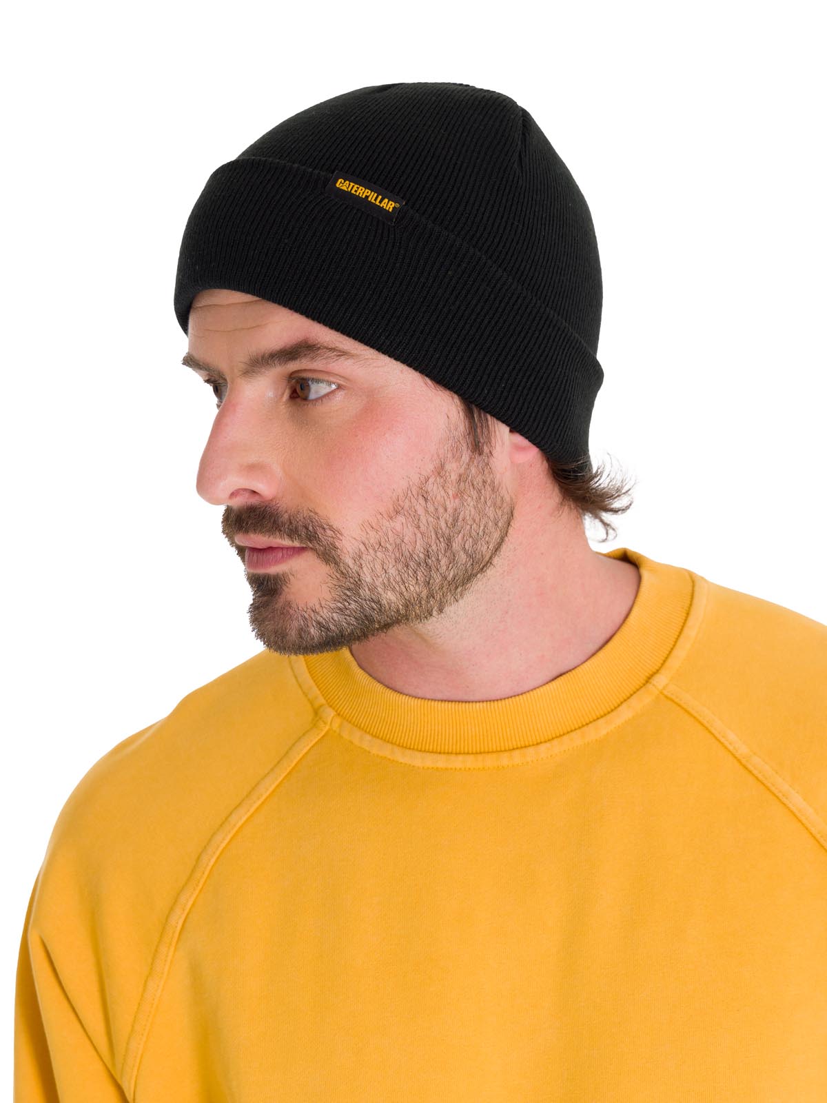 Gorro Casual Hombre Foundation Knit Hat Negro Cat