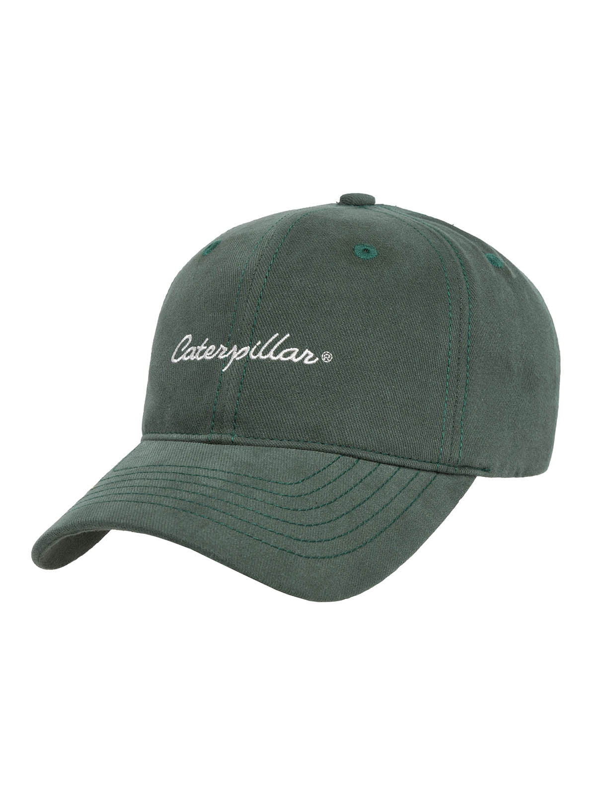 Jockey Unisex Bordado Caterpillar Verde Oscuro CAT