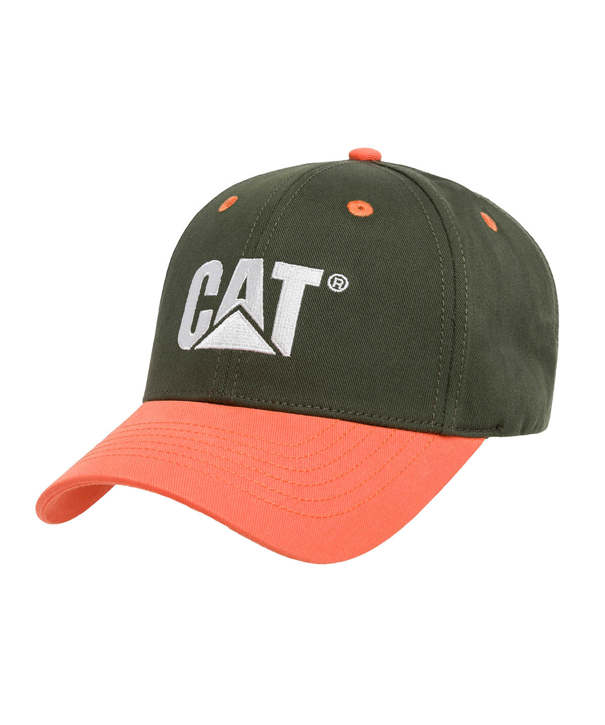 Jockey Unisex Logo Combinación Oliva CAT