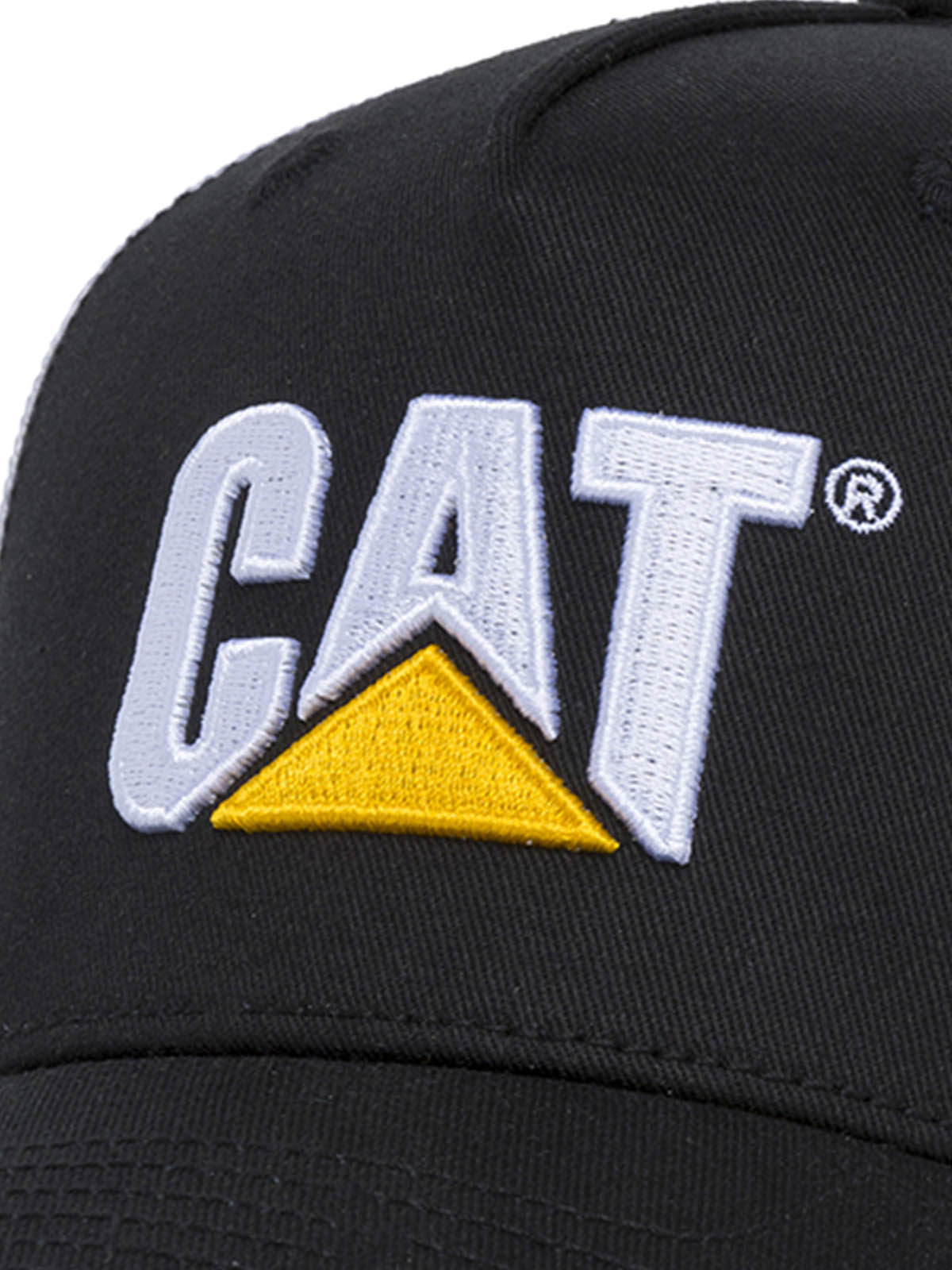 Jockey Malla Hombre Logo CAT Negro Cat