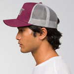 Jockey Malla Hombre Logo Burdeo CAT