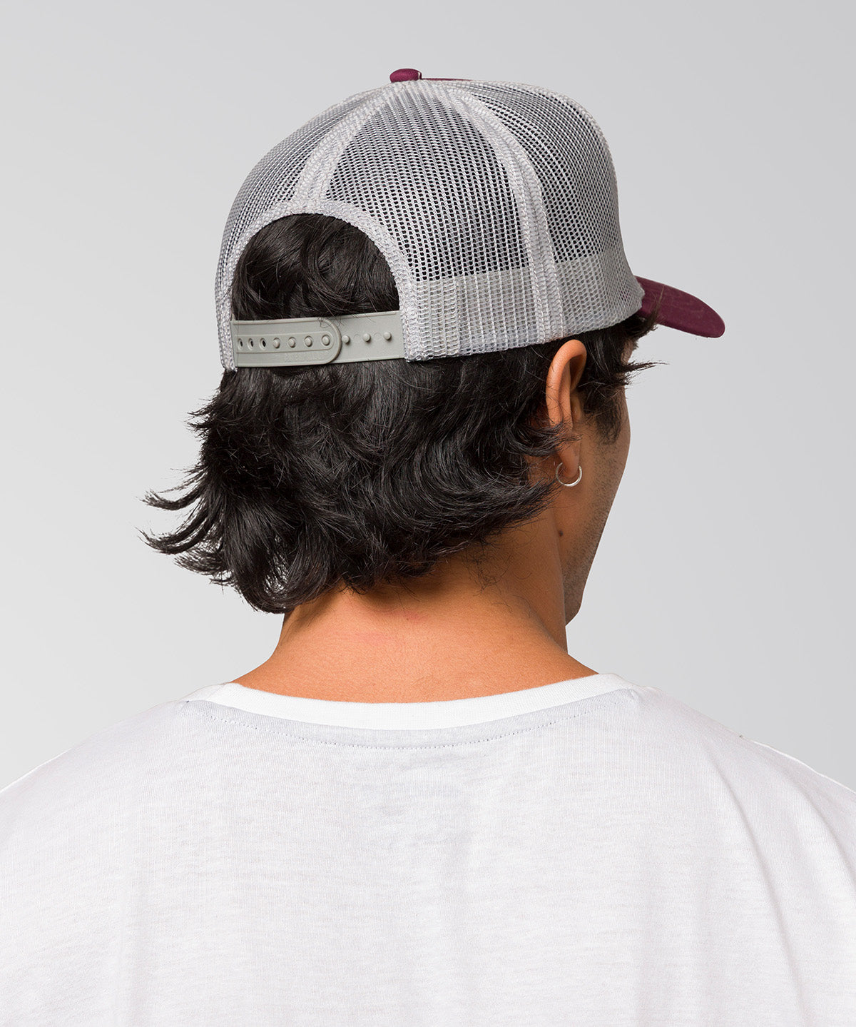 Jockey Malla Hombre Logo Burdeo CAT