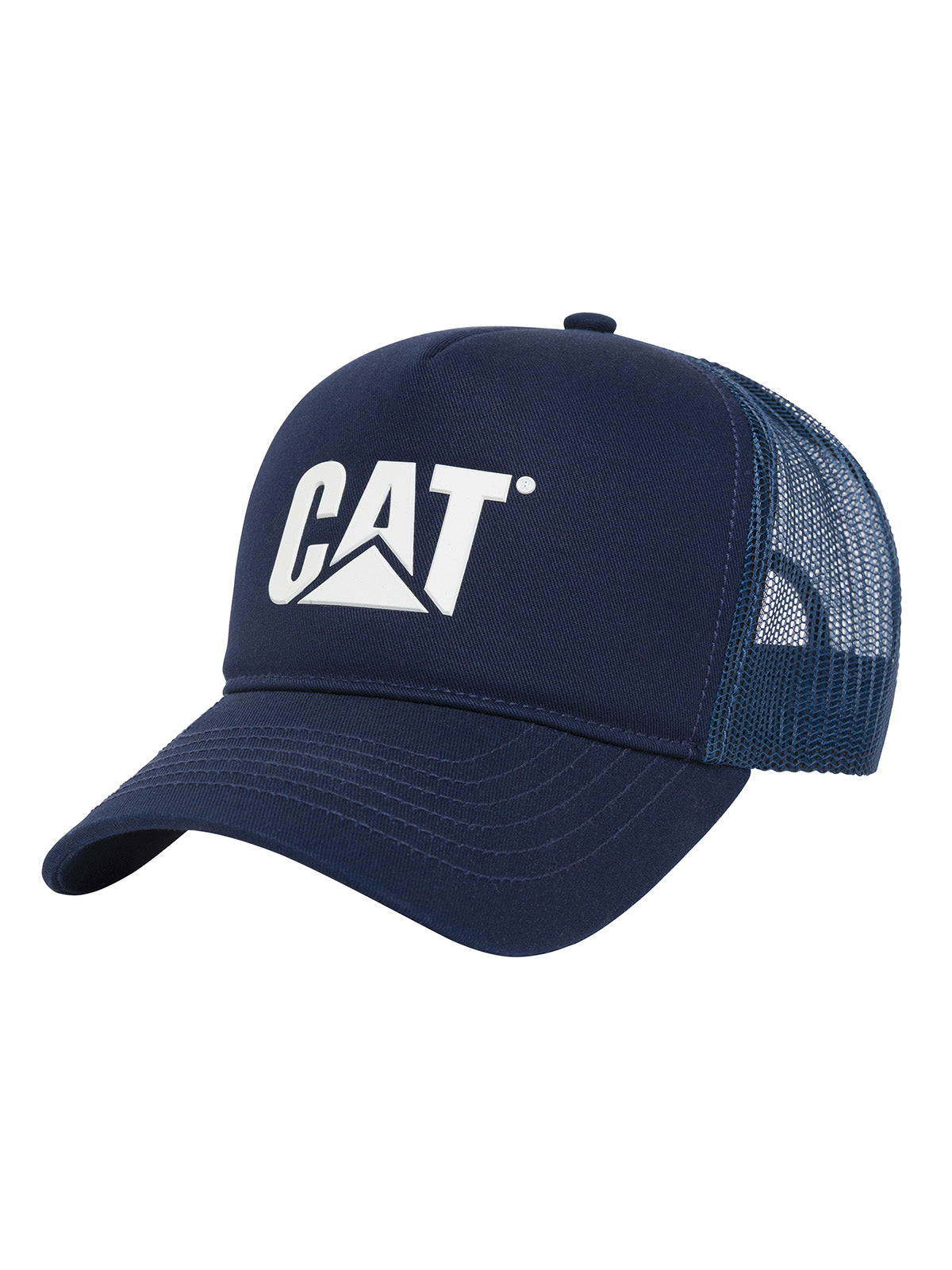 Jockey Hombre Cat Logo Mesh Back F Azul